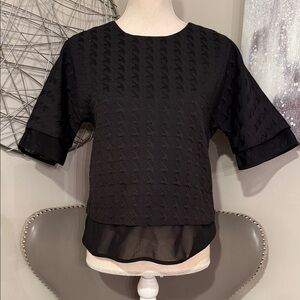 Finders Keepers Elegant Black Women's Top